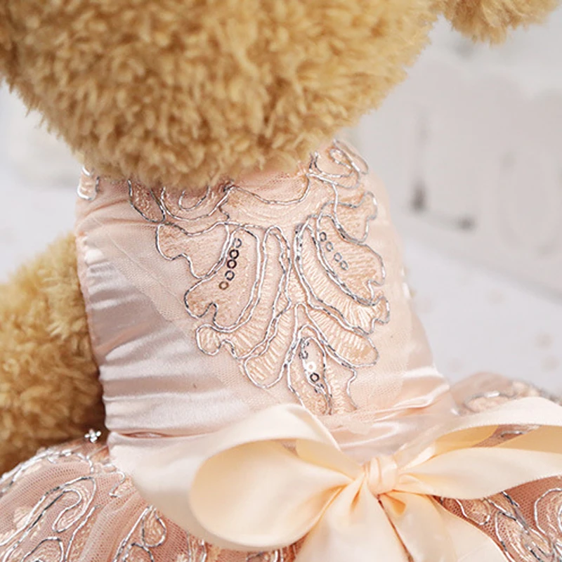 Модные собачье свадебное платье товары для домашних питомцев игрушка собак