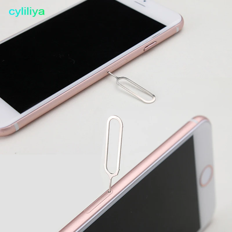 Металлические шпильки для извлечения Sim карты cyliliya Инструмент SIM игловидный