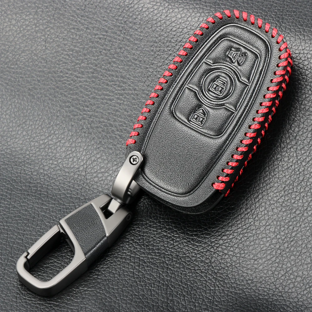 Кожаные чехлы для автомобильных ключей с 3 кнопками Great Wall Haval Hover H6 2015 C50 смарт