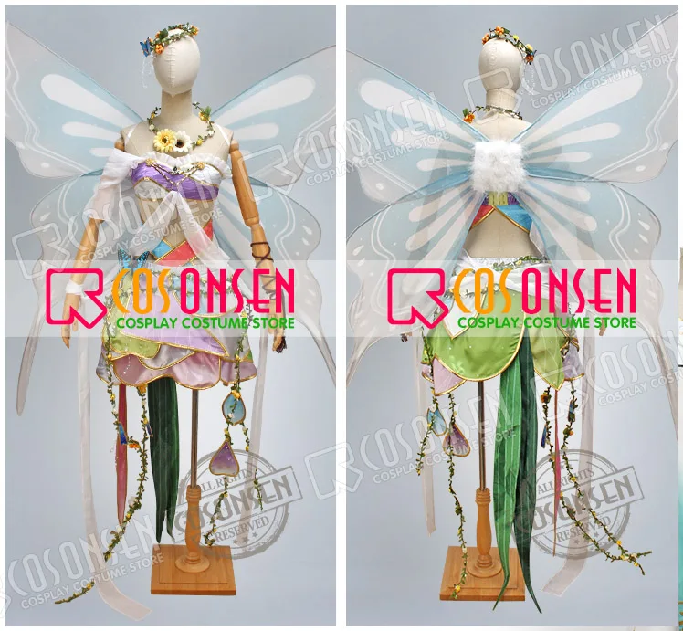 COSPLAYONSEN Love Live! Косплей костюм с крыльями из м/ф страна феи|love live|minami kotori cosplaykotori cosplay