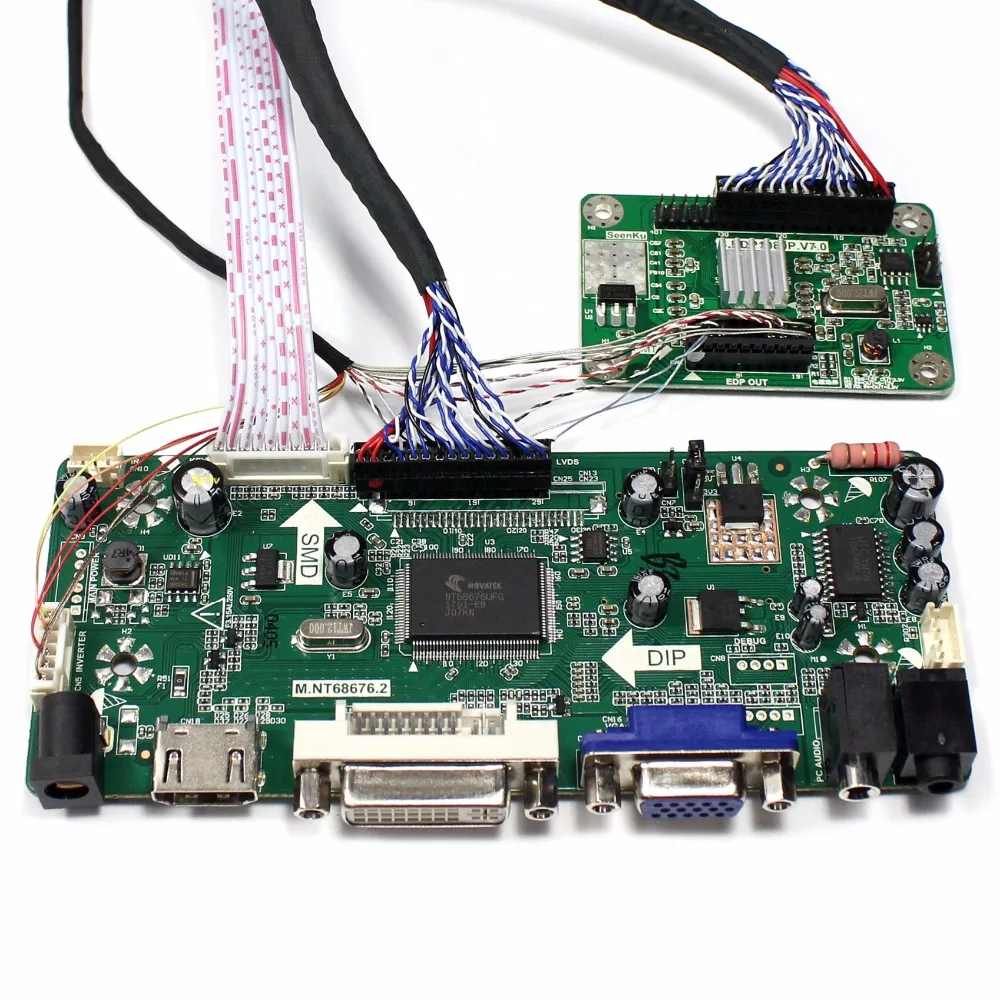 HD MI VGA HDMI DVI аудио плата контроллера для 14 дюймов B140HAN01.2 1920X1080 IPS ЖК дисплей|board