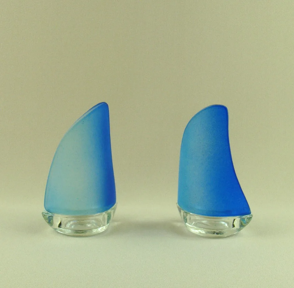 Модный стеклянный подсвечник для парусной лодки декоративная модель