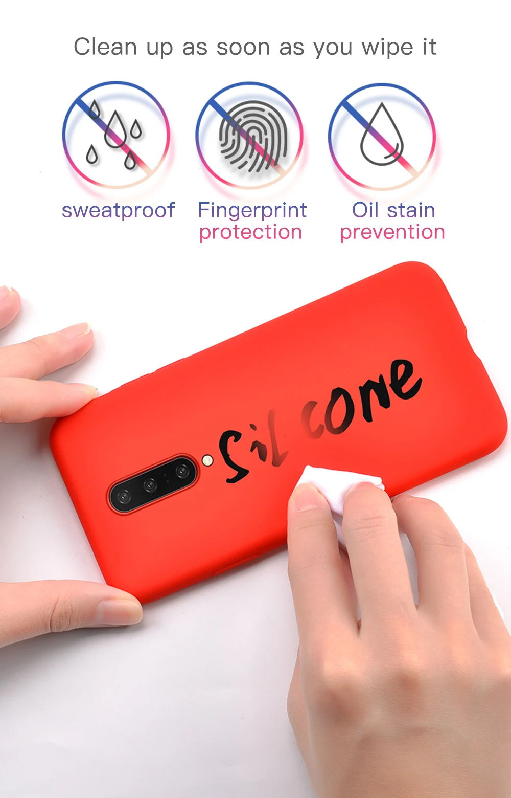 Жидкий силиконовый чехол для телефона Oneplus 7T 5 5T 6T 7 Pro, мягкий резиновый однотонный чехол для One Plus 6 6T 7 Pro Capa