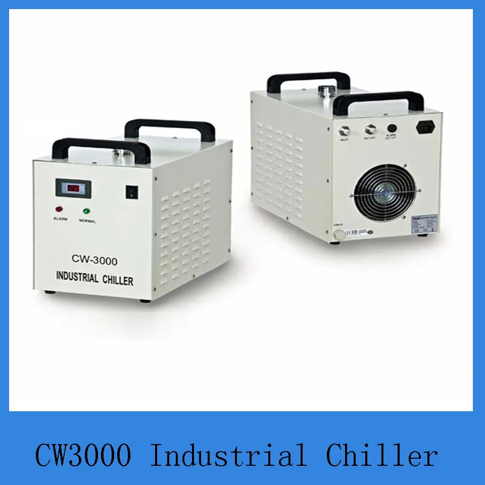 Охладитель воды S &amp A cw3000AG 220 В/50/60 Гц для охлаждения Co2 стеклянная лазерная трубка