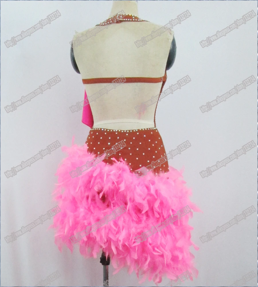 

Latin dance,Waltz Tango dance Dress,chicken feather New competitive latin dress crystal stones chacha,salsa dance,ballroom dress