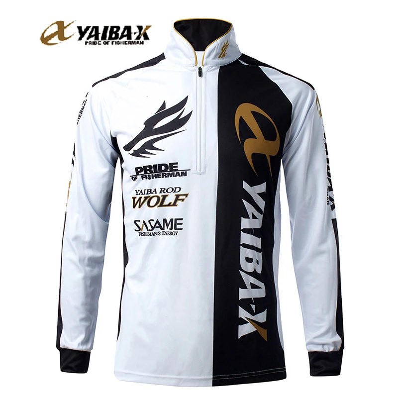 YAIBA-X Рыбалка Костюмы Для мужчин рыбалка футболка быстросохнущие одежда с