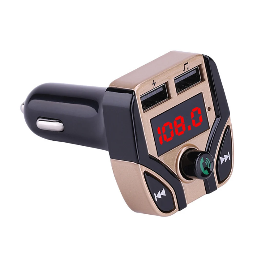 Bluetooth A2DP автомобильный комплект беспроводной fm-передатчик громкой связи 3.1A Быстрая зарядка двойной USB зарядное устройство lcd TF карта Автомобильный MP3-плеер модулятор