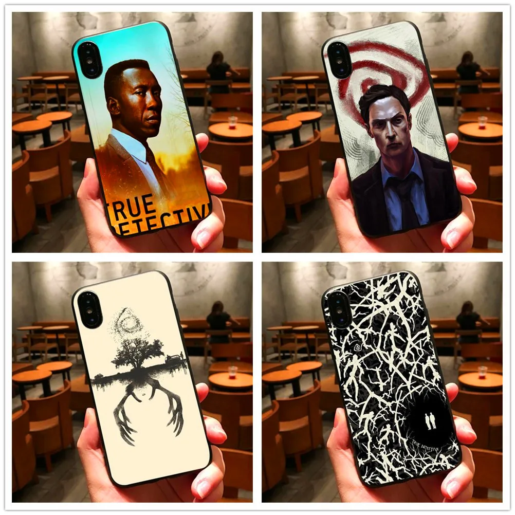 HBO Series 3 чехол для iphone 8 7 6 6s plus телефона с настоящим детективом 5 5s X Xs Xr Xmax