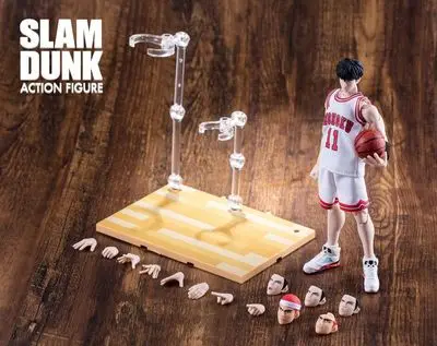 Темный хаки Анимирование SHOHOKU DASHENG Slam Dunk Акаги Харуко Takenor Mitsui Hisashi белый спортивный костюм фигурка Модель Коллекция игрушек ПВХ - Цвет: Темный хаки