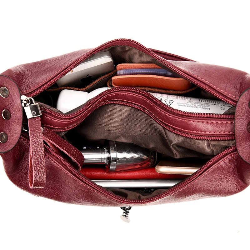 2019 новые сумки через плечо для женщин Sac основные мягкие кожаные на женские