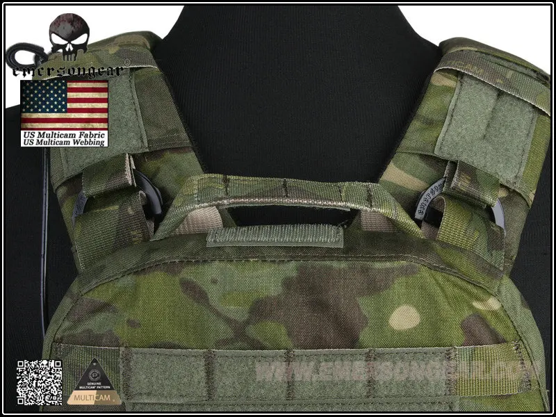 EMERSON CP стиль адаптивный жилет Тяжелая версия Airsoft Боевой AVS Мультикам тропический