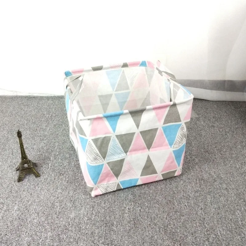 33x33 Triangle 2C Складная корзина для белья, корзина для хранения одежды, бочки для хранения детских игрушек, контейнер для мелочей, органайзер для одежды, сумки - Цвет: 33x33 Triangle 2C