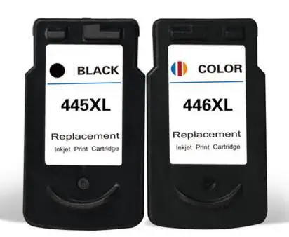 2x для чернильных картриджей PG445 CL446 совместимых с PIXMA ip2810 mg2410 mg2510 PG 445 CL 446 XL |