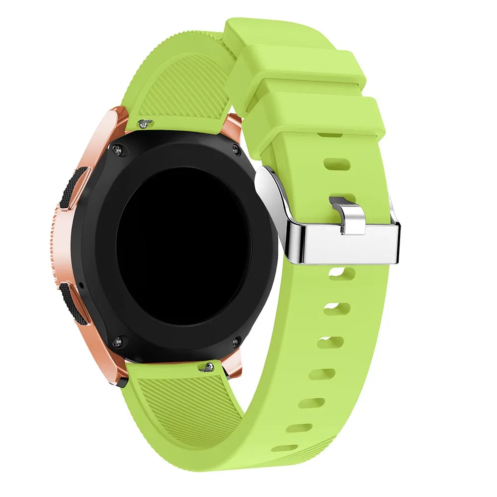 Силиконовый ремешок для Samsung Galaxy Watch 42 мм сменный 20 браслет умный