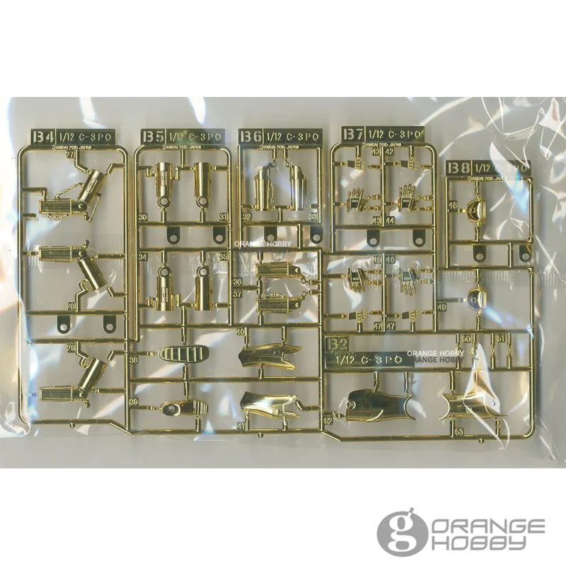 OHS Bandai Звездные войны TLJ 1/12 C3PO и R2D2 сборки модели Наборы | Игрушки хобби