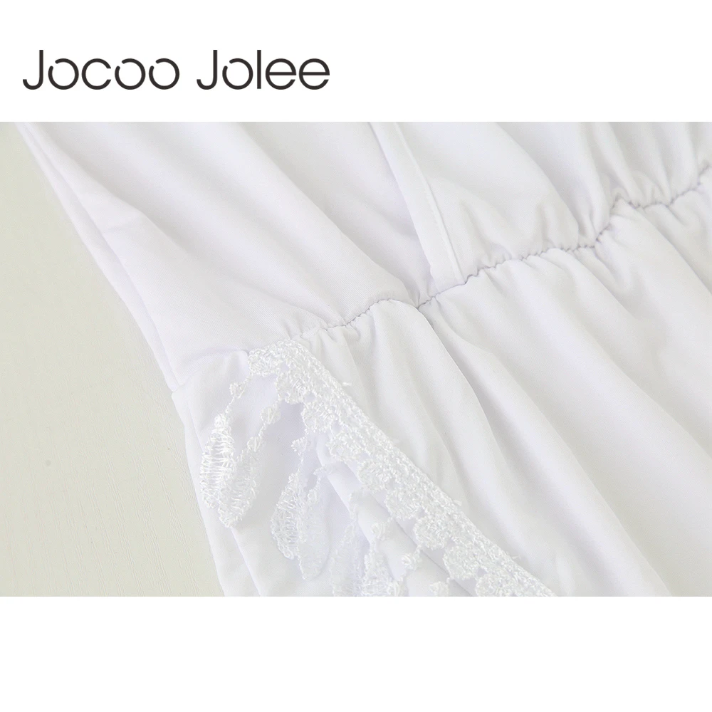 Сексуальное женское платье Jocoo Jolee с глубоким V-образным вырезом модное