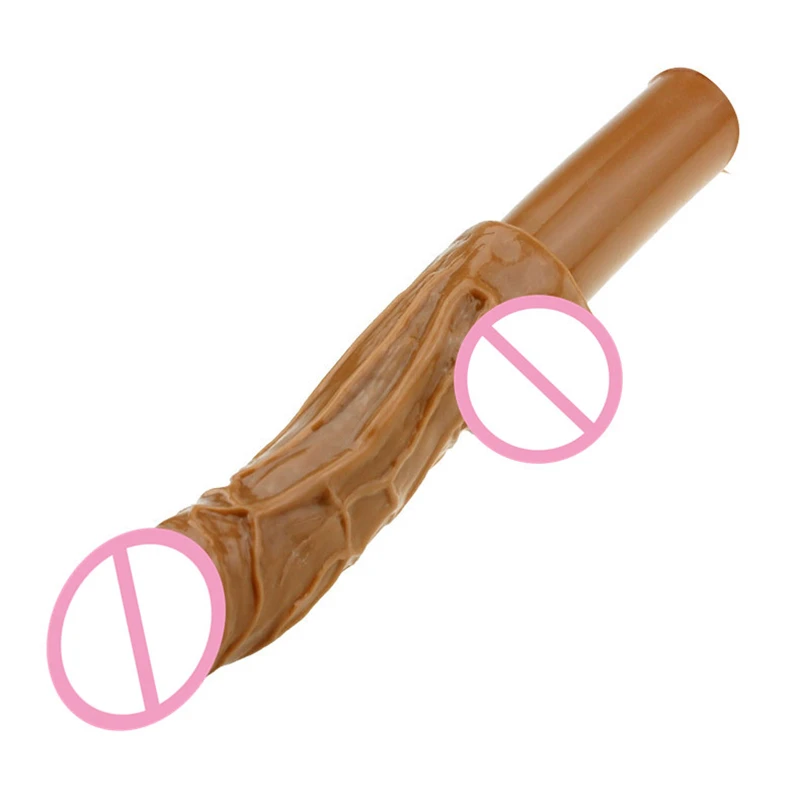 

Newest! With Handle Big Dildo For Female Masturbation Couples Flirting Huge Penis Adult Product Sex Shop