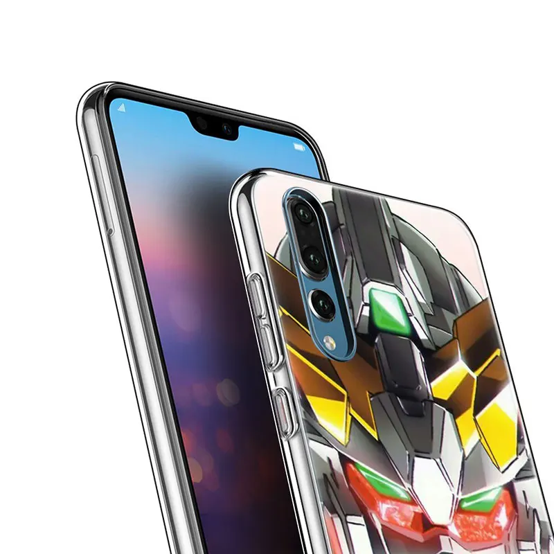 Популярный Мягкий силиконовый чехол Gundam с аниме для телефона Huawei P30 P20 Pro P10 P9 P8 Lite