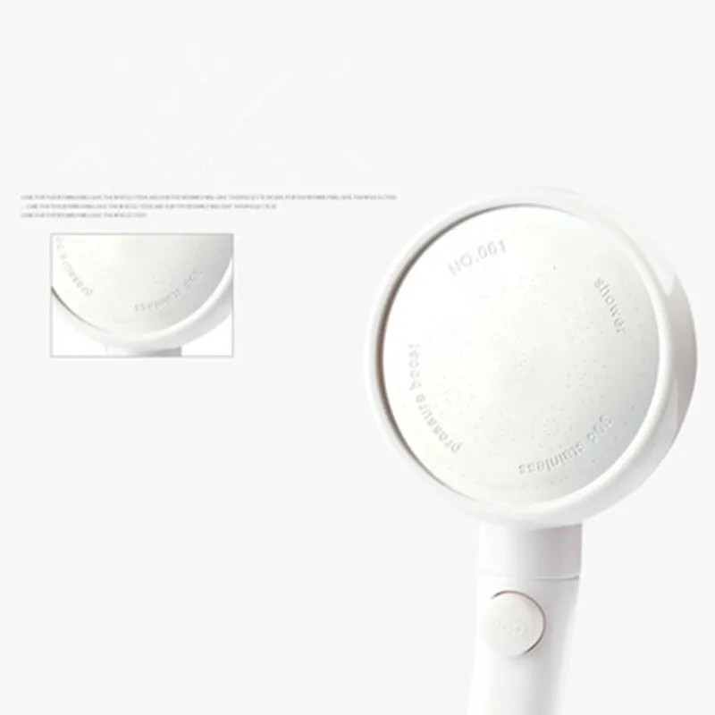 Водой под давлением экономии handheld showerhead с кнопочный переключатель, поворотный душем Ванная комната Душ Doccetta насадка для душа лейка для душа