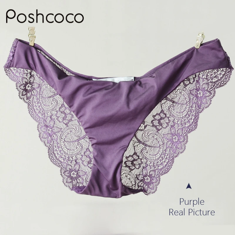 Poshcoco Высокое качество удобные кружево бесшовные хлопок молочного шелка женские