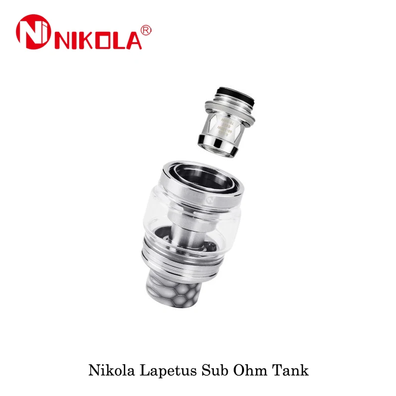 Электронные сигареты Nikola Lapetus Sub Ohm бак 25 мм диаметр 4 5 мл/6 мл емкость с 0.18ohm сетки