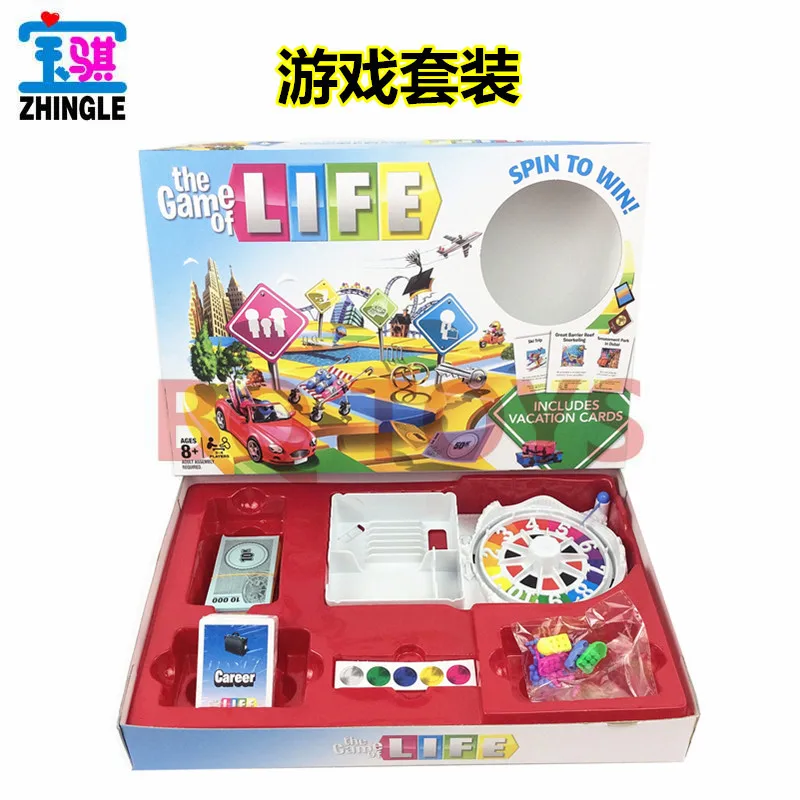 Игра жизни Тур большой поворотный стол с картой английская жизнь путешествие