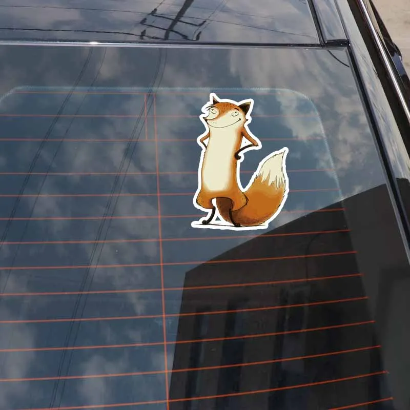 YJZT 10CM*14.5CM Proud Animal Car-styling PVC Decal Car Sticker Graphical Decoration 5-0919 | Автомобили и мотоциклы