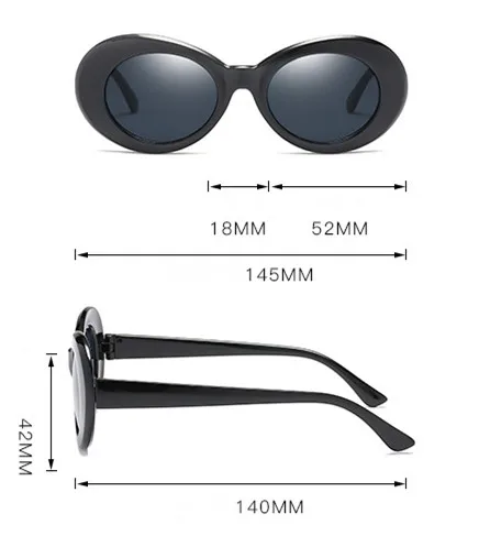 VWKTUUN Sunglasses Women Colorful Glasses Retro Brand Designer Men Vintage Oval Goggles Sun Eyewear New | Аксессуары для одежды