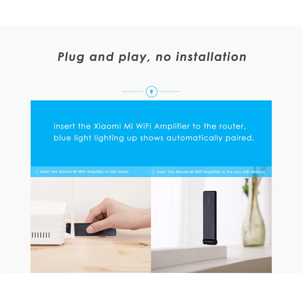 Оригинальный Xiaomi R01 Mi WiFi усилитель беспроводной маршрутизатор расширитель