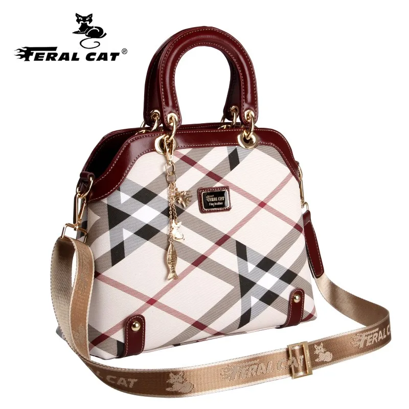 FERAL CAT Sac основной femme de marque люкс cuir сумки ПВХ для женщин 2019 через плечо сумка на