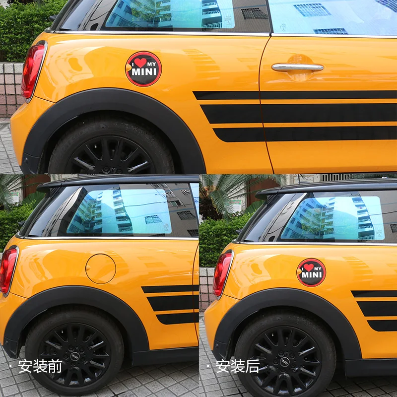 1pcs KK Car fuel tank cap decorative stickers Body car styling Badge Auto Accessories for BMW MINI cooper one+ S JCW F55 F56 | Автомобили