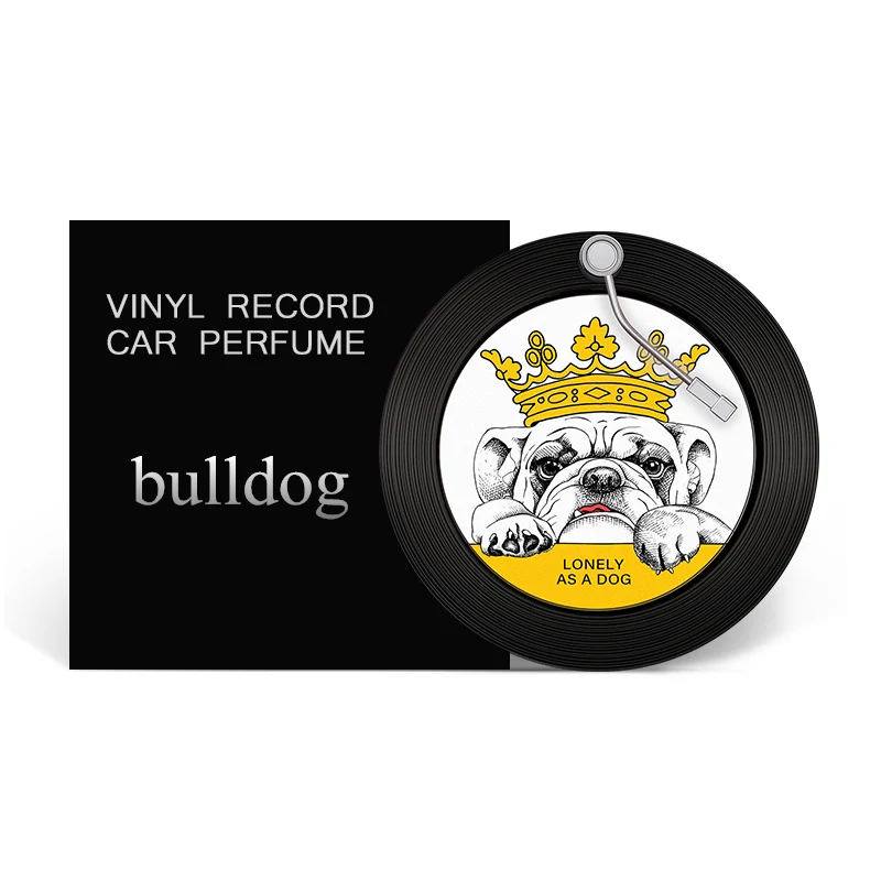 bulldog Крутой Креативный дизайн автомобиля освежитель воздуха для парфюма, парфюмерных изделий авто выход вентиляция твердый аромат диффузор украшение интерьера автомобиля Стайлинг - Название цвета: bulldog