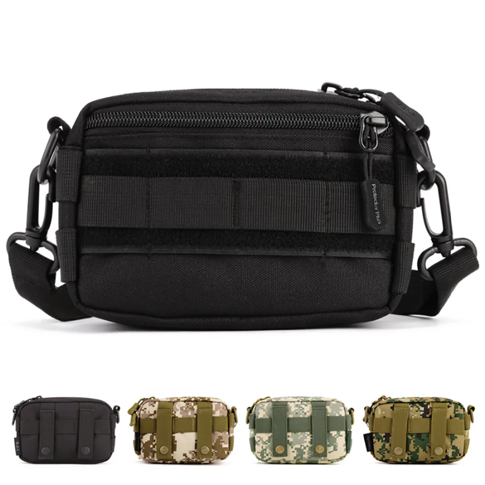 Прочная нейлоновая мужская дорожная маленькая сумка-мессенджер для верховой