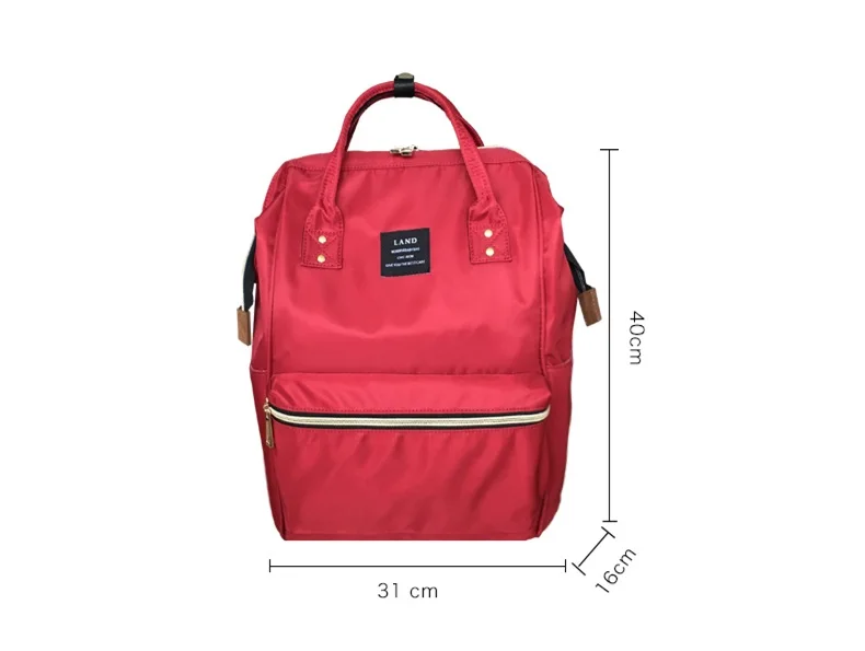 

2017 Solid Women Backpack Nappy Bag Large Capacity Quality Diaper Bags For Travel Waterproof Mommy Nursing Baby Diaper Bag