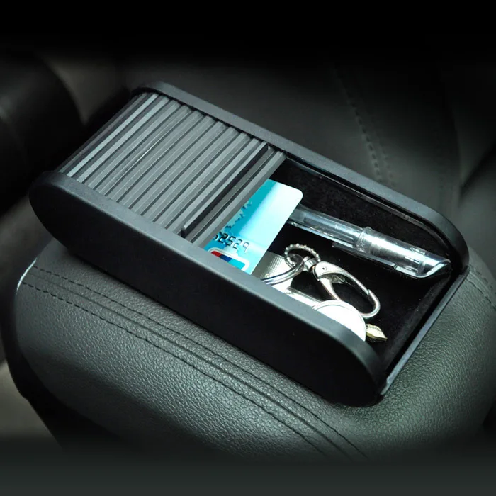 

multifunctional Car Plastic Pocket Telescopic Dash Coins Case Storage Box Auto Holder Container