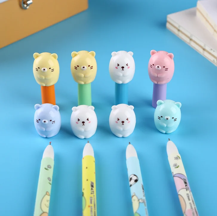 1 шт. милая гелевая ручка Sumikko Gurashi с синими чернилами авторучка Escolar Papelaria школьные
