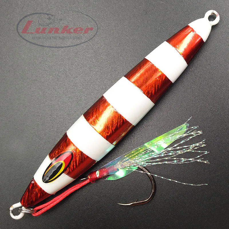 Lunker Вертикальная скорость Быстрый джигинг 80 г 100 120 Глубокий морской лайнер