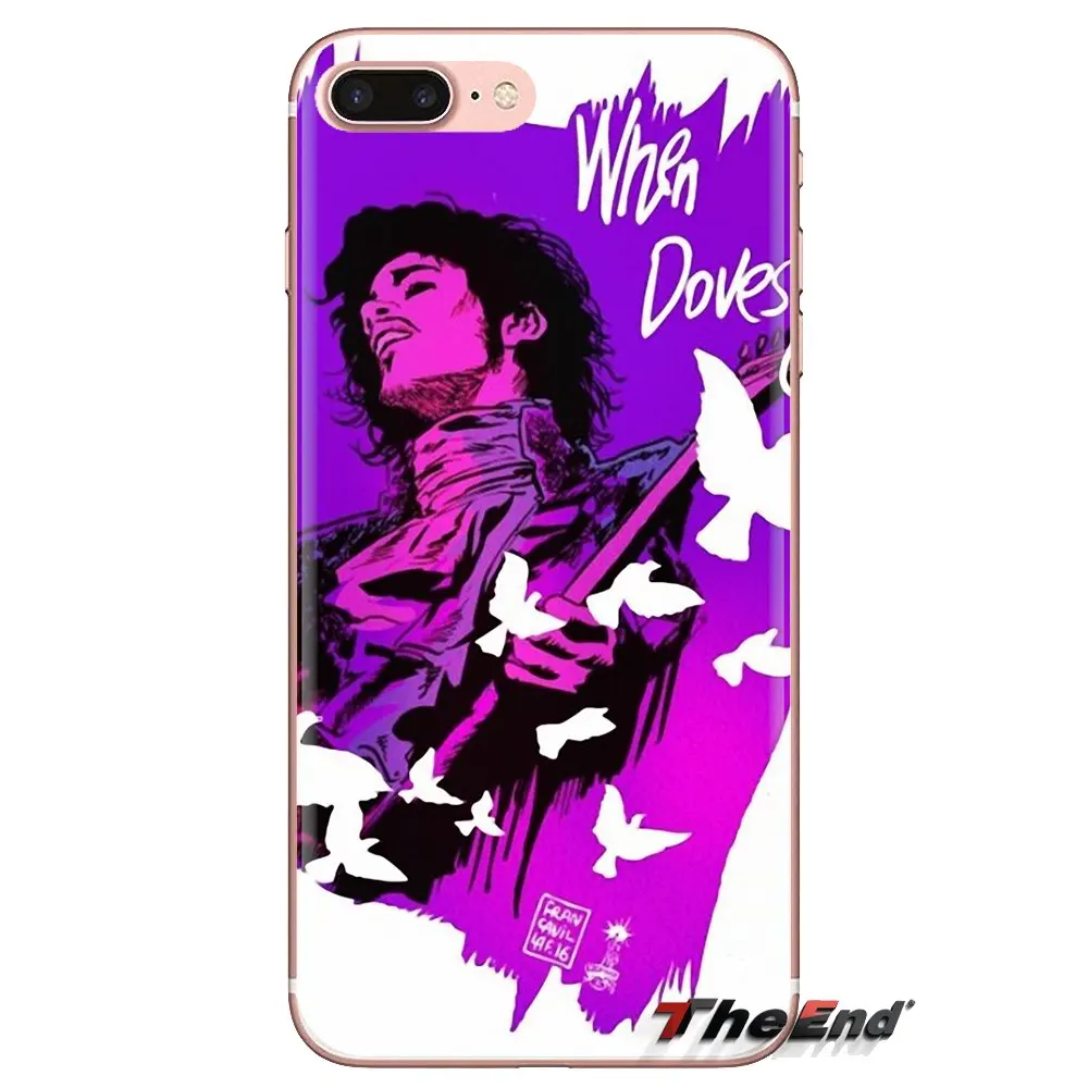 Prince Rogers Nelson Music For Samsung Galaxy J1 J2 J3 J4 J5 J6 J7 J8 Plus 2018 Prime 2015 2016 2017 Transparent TPU Cases Cover |