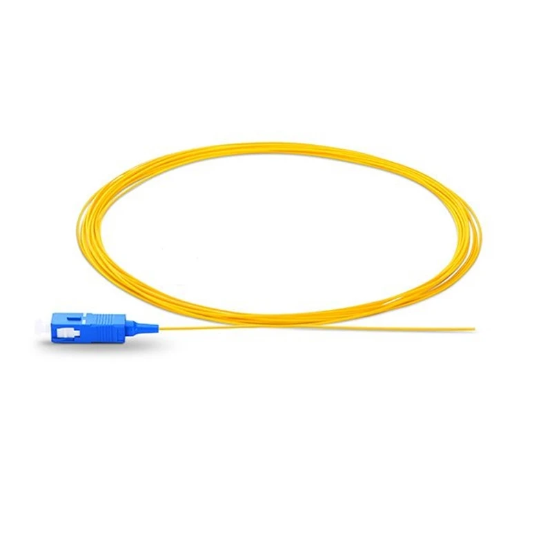 

10PCS High quality 1m SC UPC Singlemode Optical fiber pigtail 0.9MM fiber jumpers FTTH fiber optic cable Free shipping