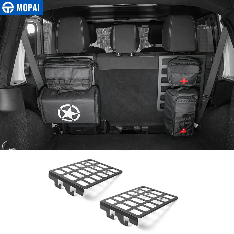 MOPAI Металлическая Автомобильная внутренняя спинка сиденья полка для багажника