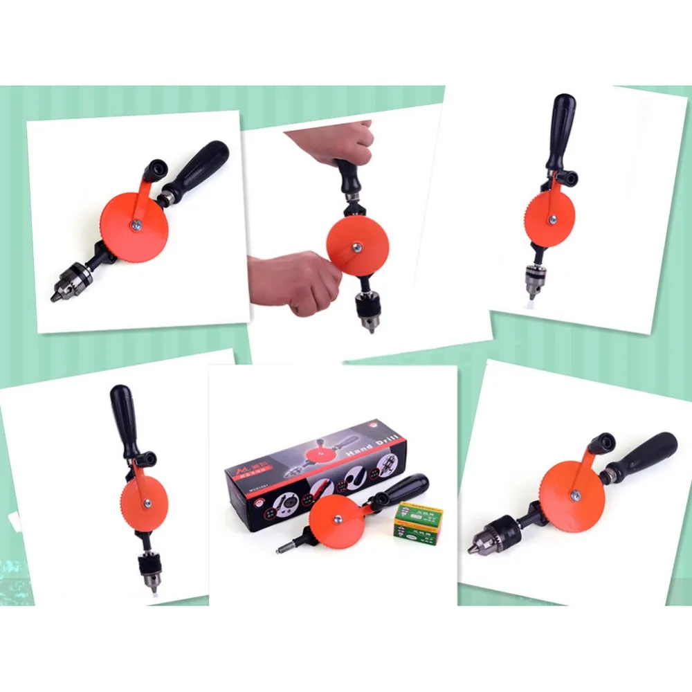 1 5 ~ 10 мм DIY ручная рукоятка деревянная дрель модель Micro ручной инструмент для