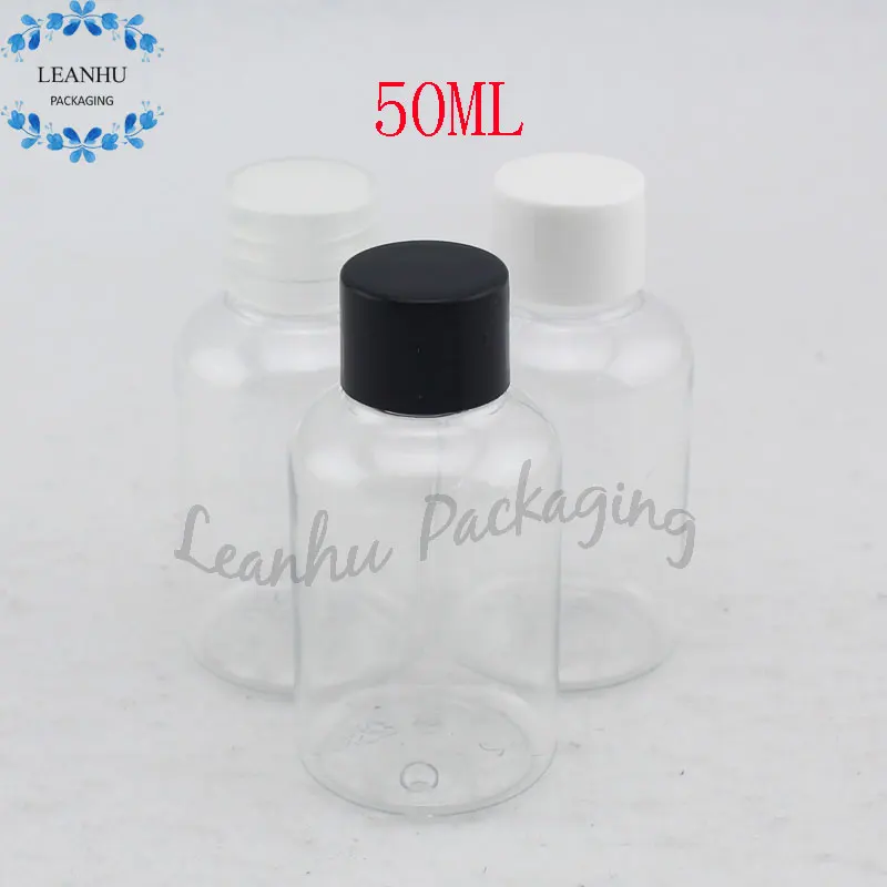 Пустая портативная дорожная бутылка для шампуня домашних животных 50 мл