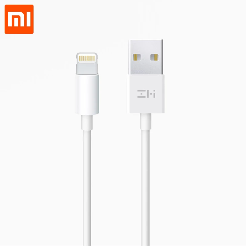 Кабель для передачи данных Xiaomi Youpin ZMI для iPhone 5 5S 6 6 S 7 8 Plus X XS Max XR провод для быстрой зарядки 1 м usb Зарядка Синхронизация данных кабина