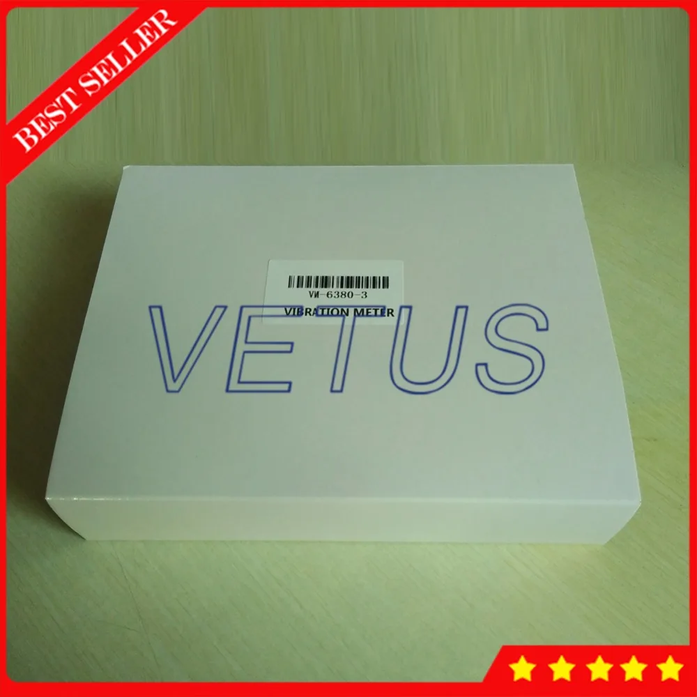 VM6380-3 портативный виброметр цифровой Виброметр с 3 пьезоэлектрическими