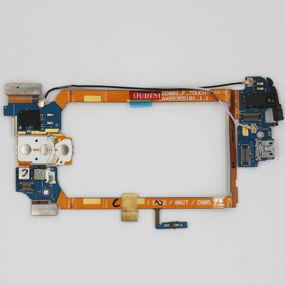 Oudini для LG G2 D802 док станция разъем зарядное устройство Порт USB гибкий кабель Разъем