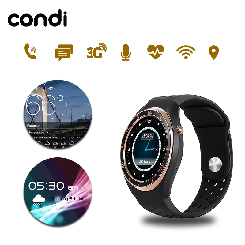 Оригинальные условия A5 Смарт часы 1.39 дюймов AMOLED Экран 3 г BT WiFi GPS SIM карты