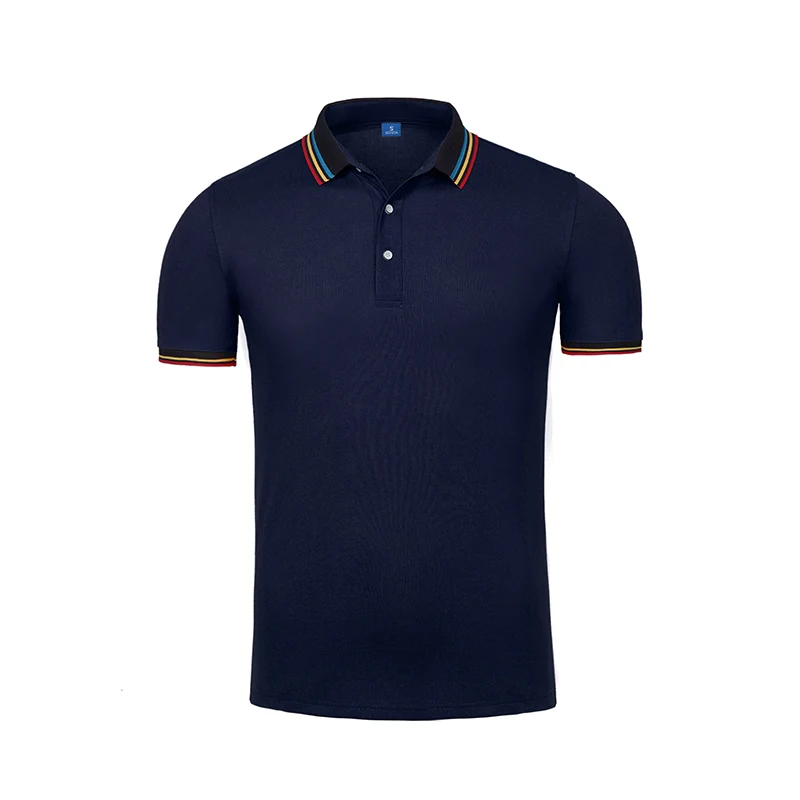 Navy blue Adhemar, быстросохнущая одежда для гольфа, Женская хлопковая рубашка для гольфа, женская рубашка, женская рубашка с коротким рукавом для гольфа, поло для женщин - Цвет: Navy blue
