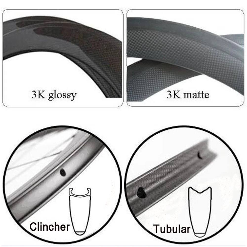 OZUZ Powerway R13 керамический подшипник ступицы шоссейные велосипедные колеса 38 50 88