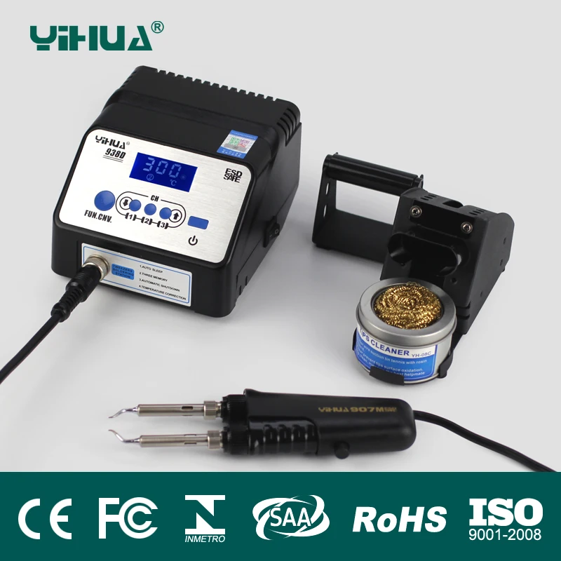 938D SMD паяльная пинцет ремонтная станция электрические нагревательные