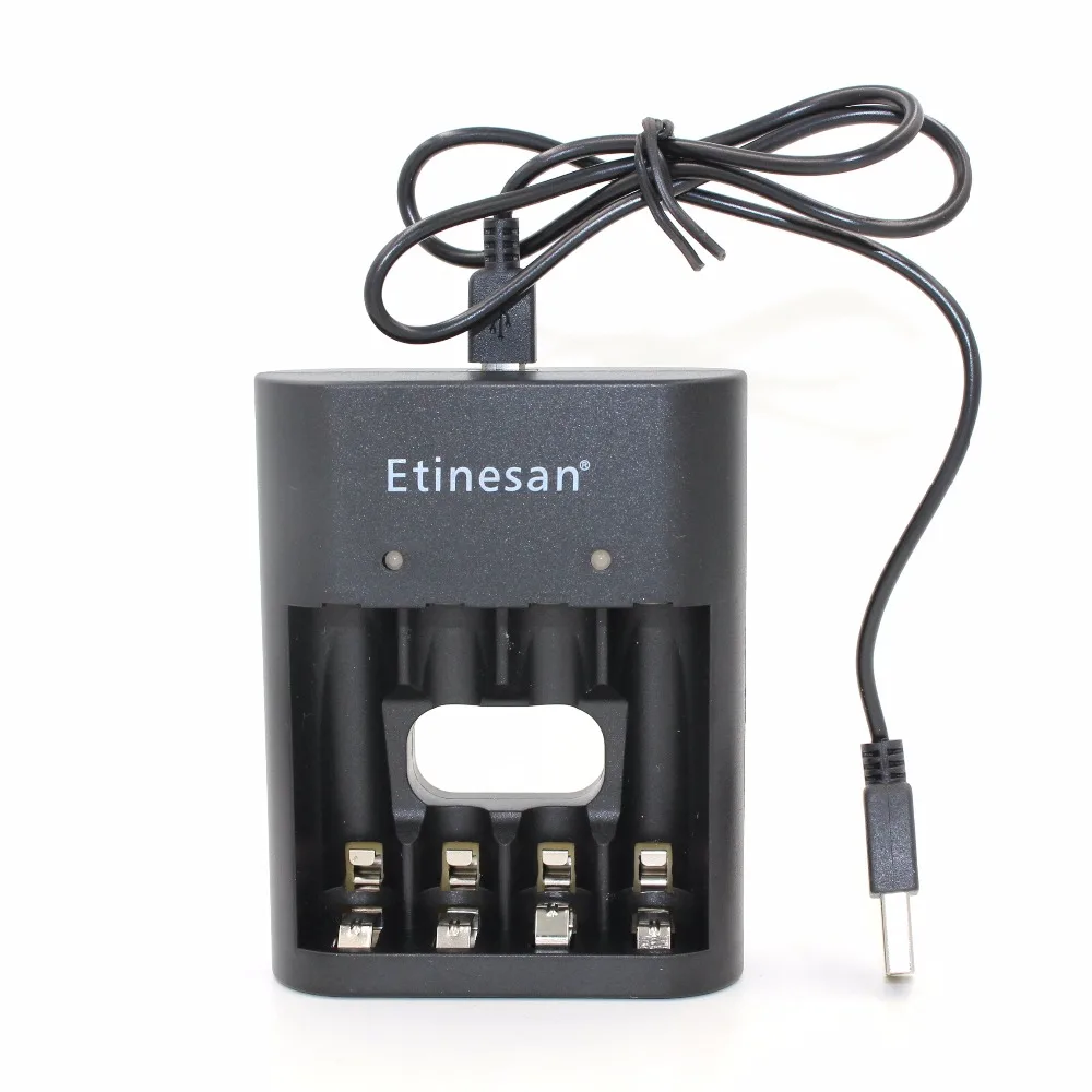 Литий ионный Батарея USB зарядное устройство для Etinesan SL 5 1 v AA li po литиевая батарея